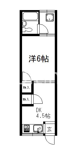 ひさみ荘の間取り