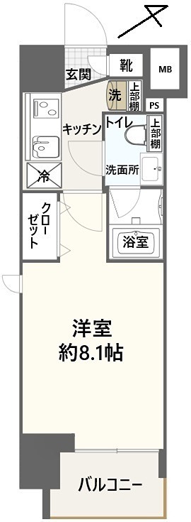 アイルヴァーチェ川崎の間取り