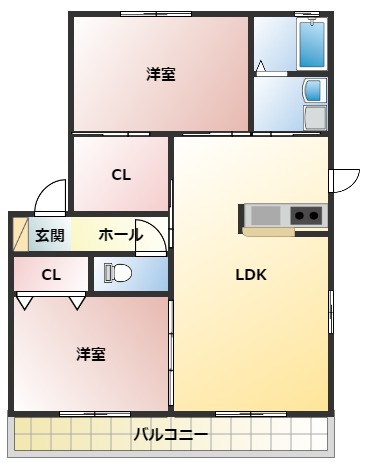 シャーメゾン和田の間取り