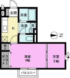 エスポワール茜町の間取り