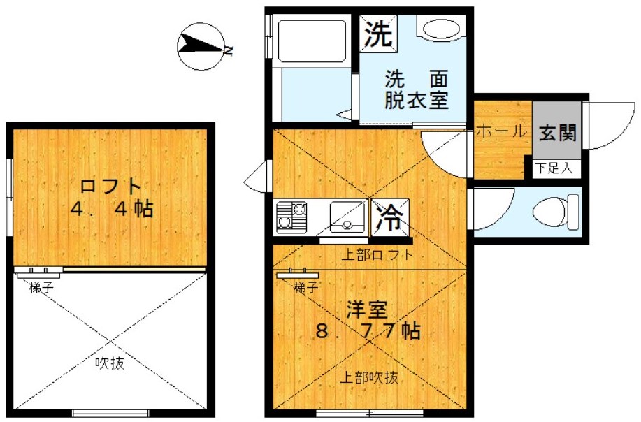 Kerun碑文谷の間取り