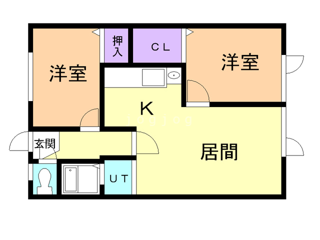 メリット南の間取り