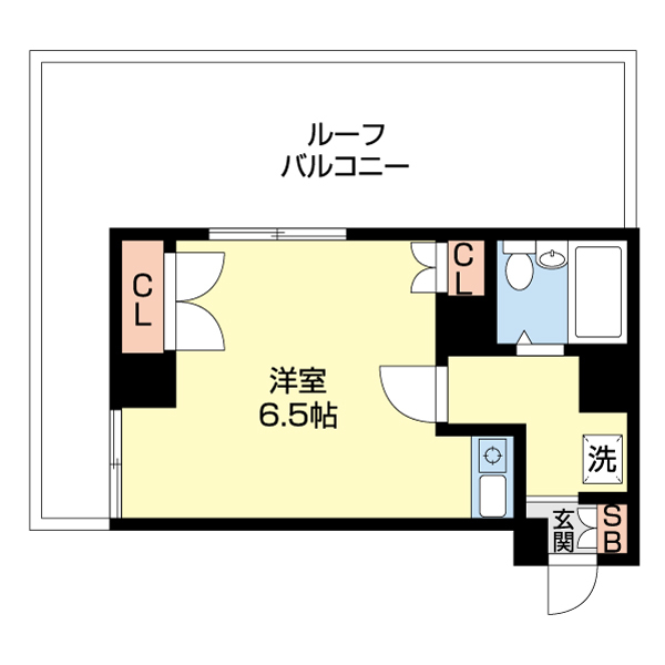 リバティープラザ本町の間取り