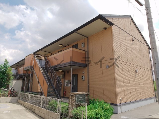愛知県岩倉市稲荷町御土井の賃貸アパートの外観
