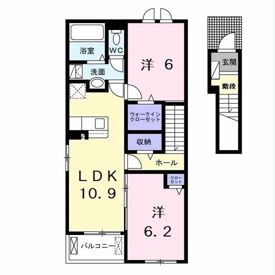 アルカディアIIの間取り