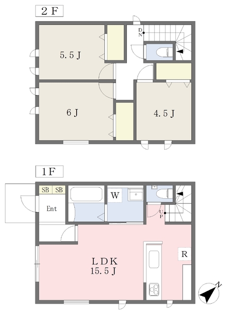 【おゆみ野２丁目戸建賃貸２の間取り】