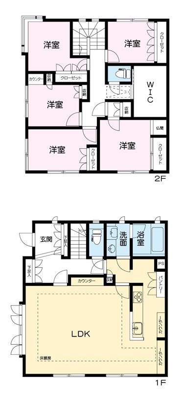 セントラルハイツ代官山の間取り