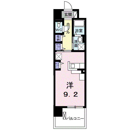 クレアトゥールの間取り