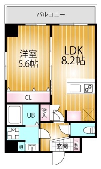 LANART四街道の間取り