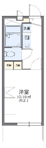 レオパレスメルベーユの間取り