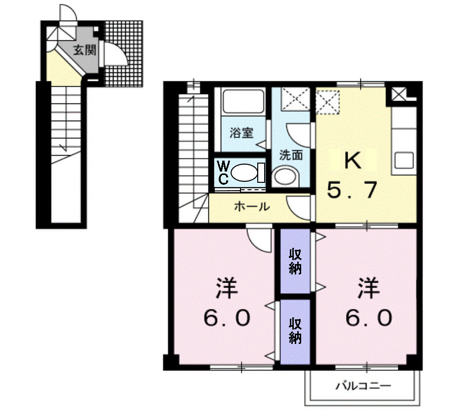 フォレスタの間取り