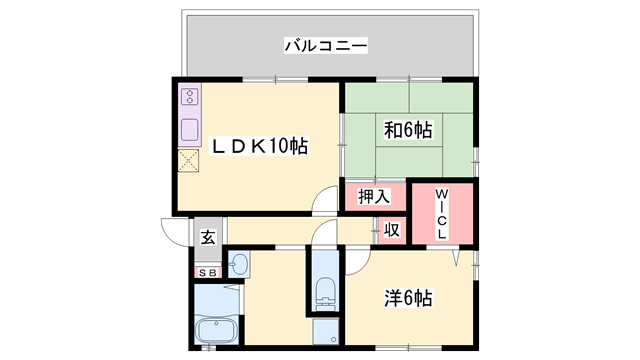 エクセルコートの間取り