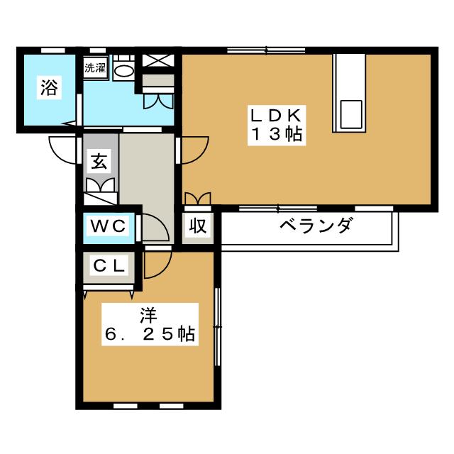 スロジェ六浦IIの間取り