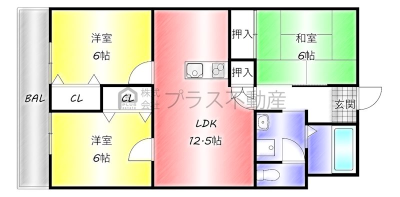 MANTENの間取り