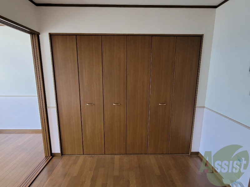収納　クローゼットがありました。お洋服や荷物はここへ