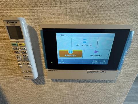 セキュリティ　カメラ付インターホン