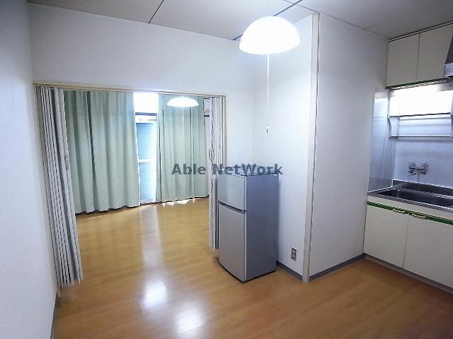 居室・リビング　ダイニングキッチン+冷蔵庫