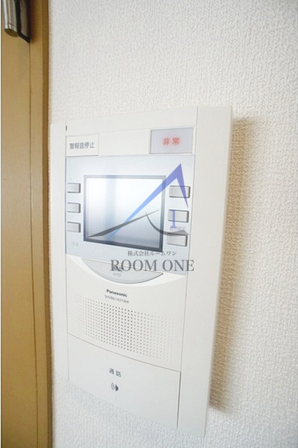 セキュリティ　モニター付インターホンです。