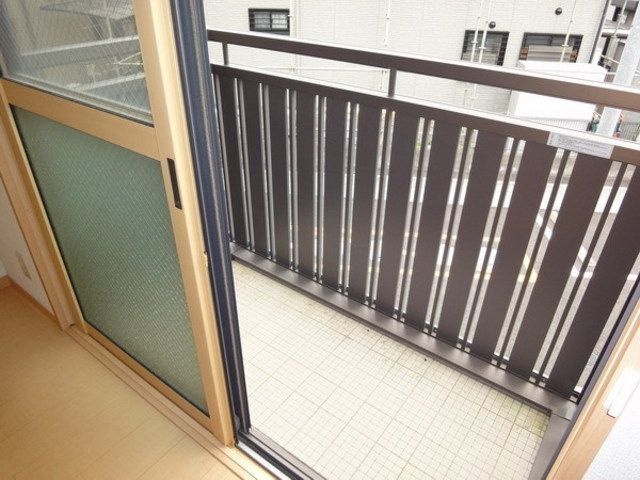 バルコニー　日当り良好