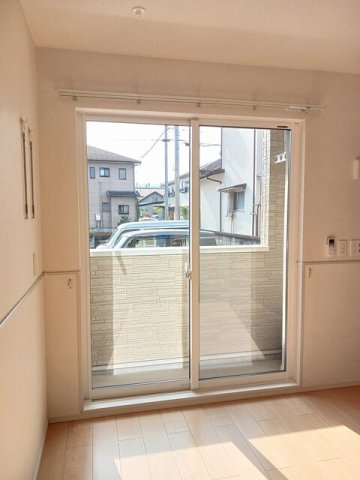 バルコニー　広々としたバルコニーです