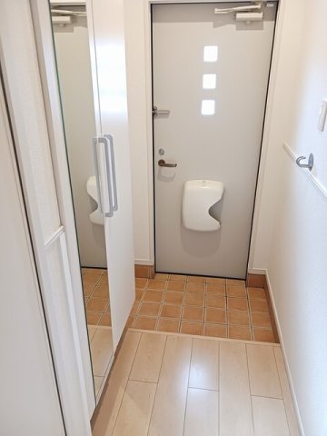 玄関　ゆったりとした玄関です