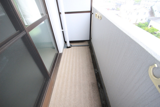 バルコニー　※別部屋の写真です