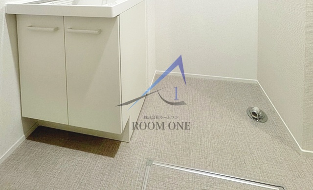 洗面設備　洗面台です。