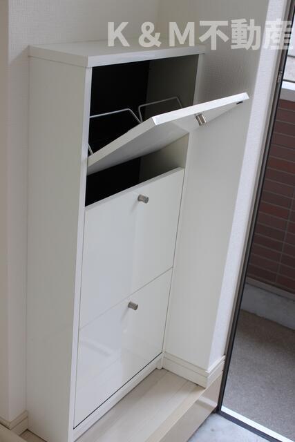 収納　十分な収納スペースがあります