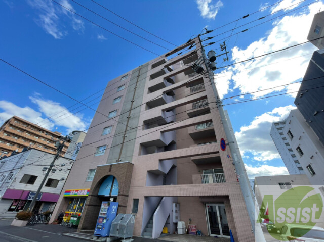 建物外観　札幌市中央区南２条西「Ｌｅ　Ｃｉｅｌ大通」