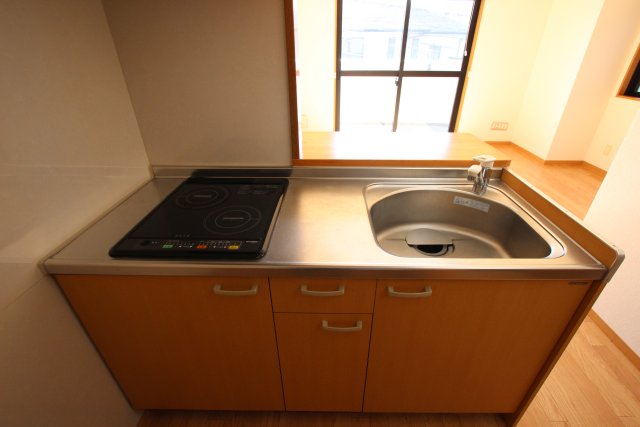 キッチン　同物件別号室のものです。