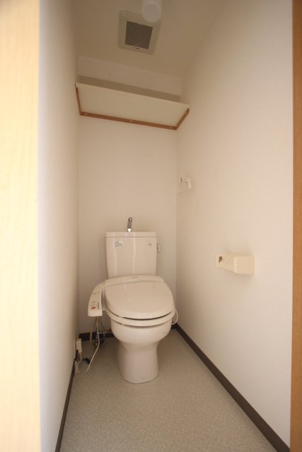 トイレ　同物件別号室のものです。