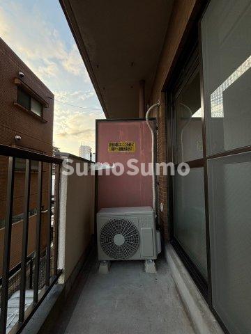 バルコニー　広々としたバルコニーです