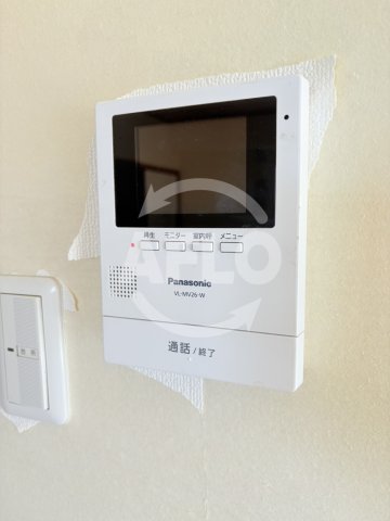 セキュリティ　ロイヤル山崎　モニター付きインターホン