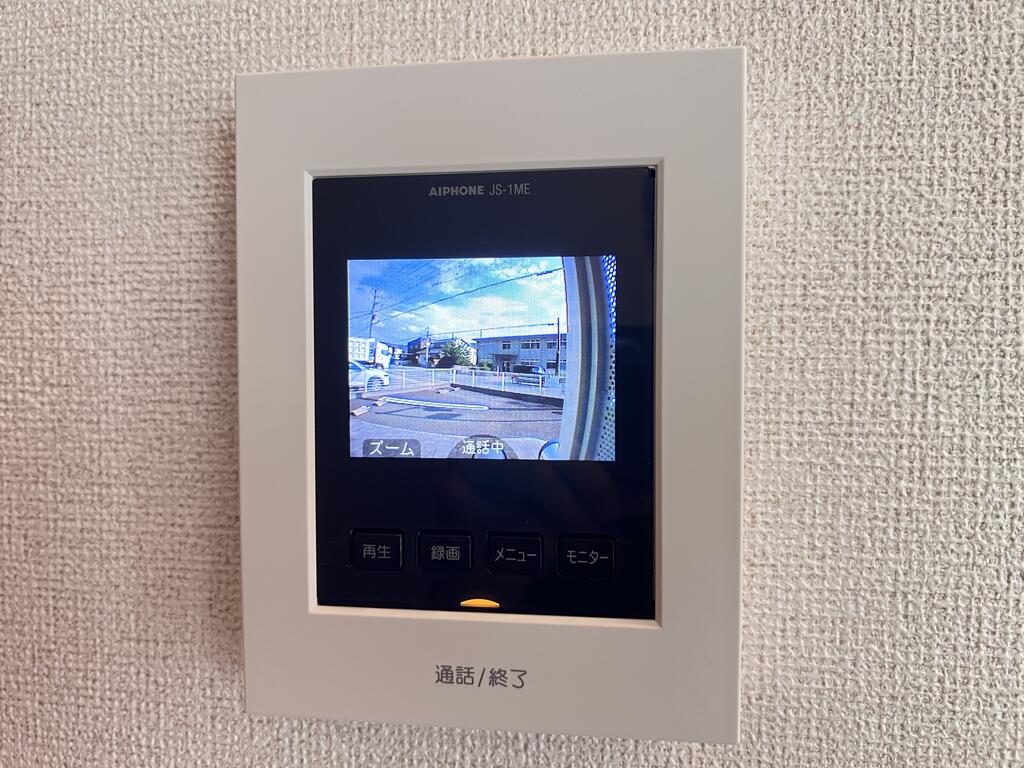 セキュリティ　TVインターホンは必須設備ですよね！