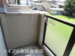 バルコニー　写真は反転のお部屋です