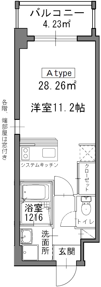 グラティア御所東の間取り