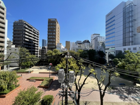 【広島市中区幟町のマンションの眺望】