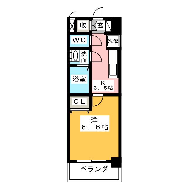 きさらぎ２１の間取り