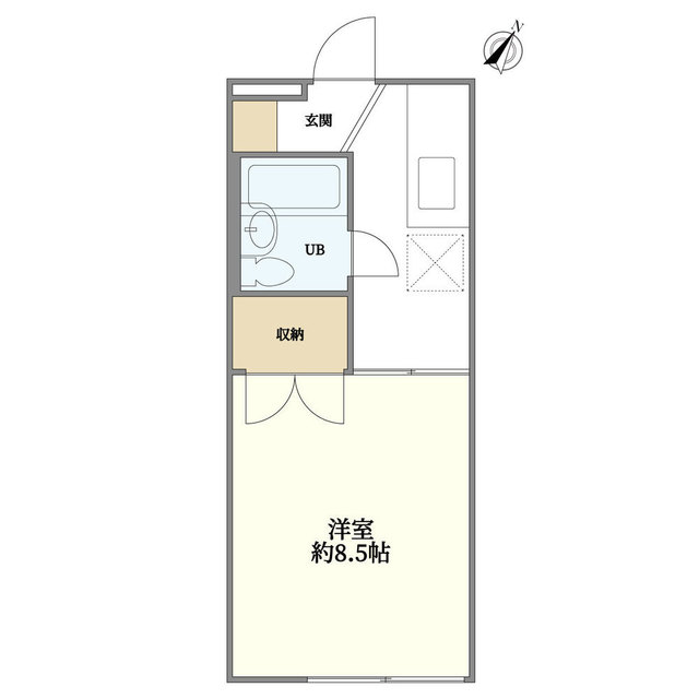 アパートメント２４６の間取り