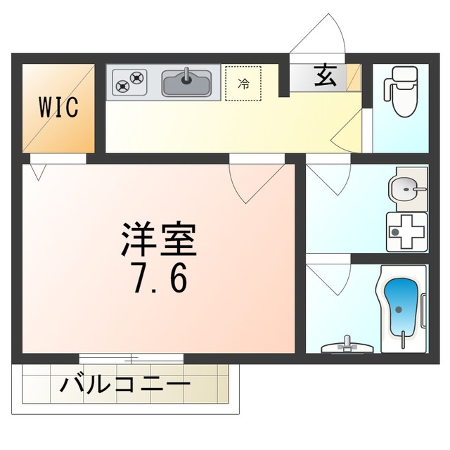 メゾンサンヴァレーの間取り