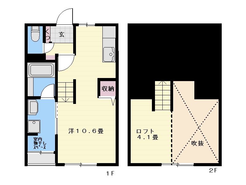 ＨＩＤＡＭＡＲＩの間取り