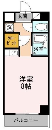 姫路市北条口のマンションの間取り