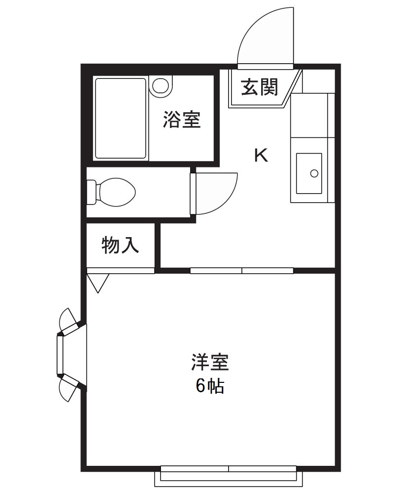 リベラルDの間取り