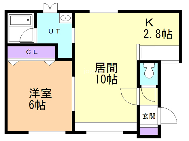 ソラーレオックの間取り