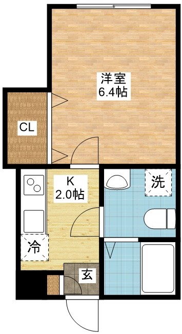 アミティ西坂の間取り