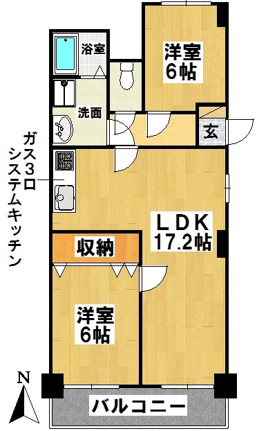 STプラザ御器所の間取り