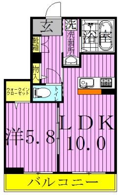 Grandy Villa Central Park II～グランディーの間取り