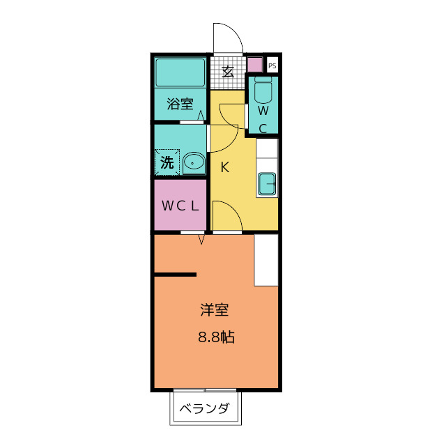 チェリークィーンの間取り