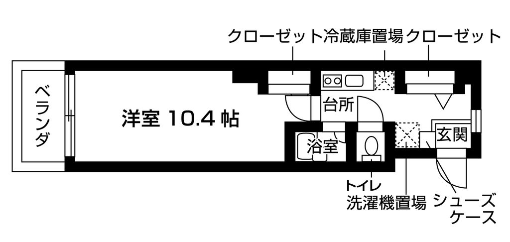 サンライト伊勢原の間取り