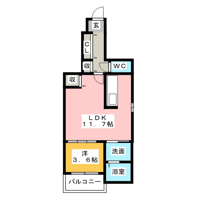 カンパネッラ　コンソナーレの間取り